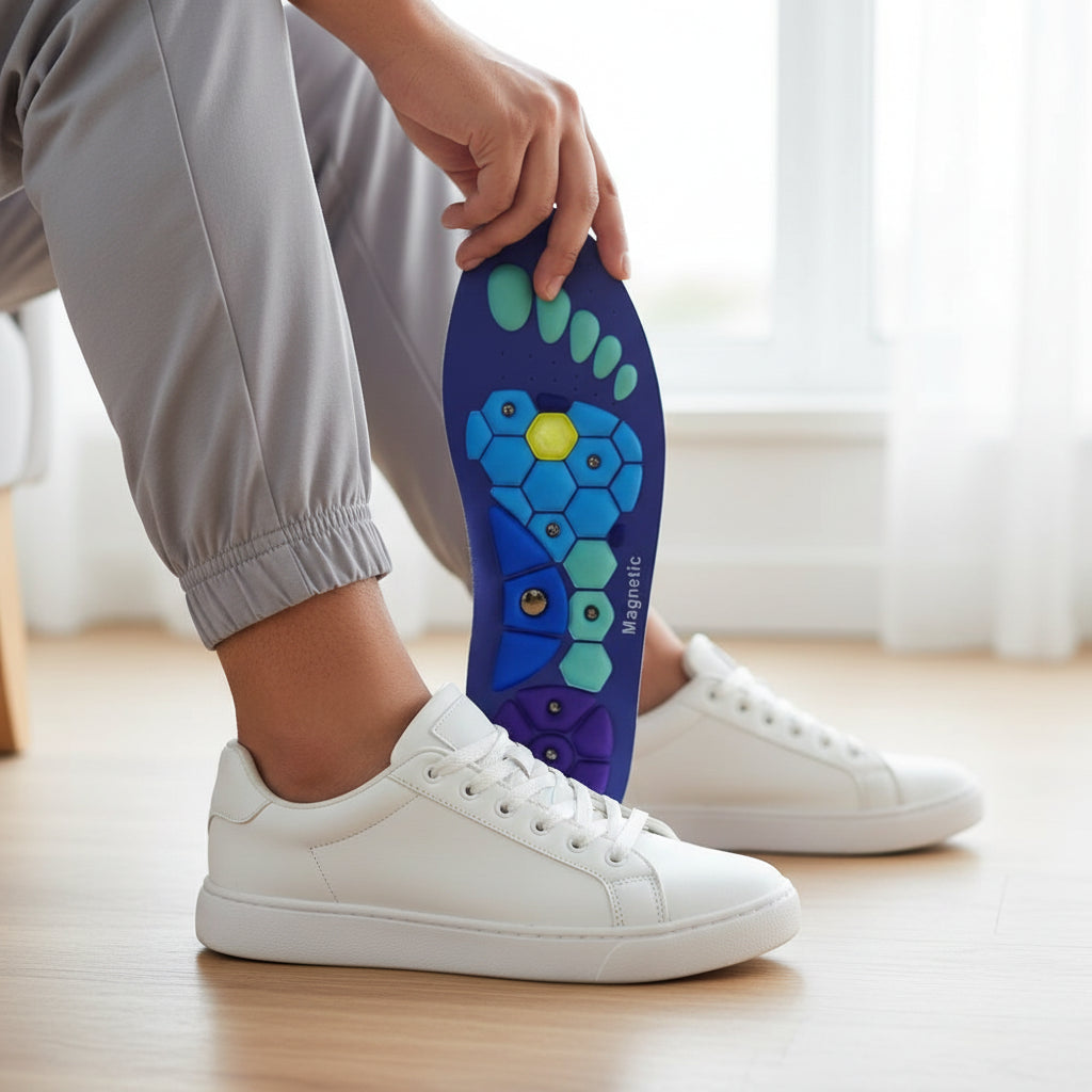 Magnetische Akupressur Einlegesohlen